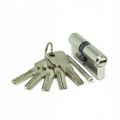 DORMA Цилиндровый механизм CBR-1 60 (30х30) ключ/ключ, никель #171264
