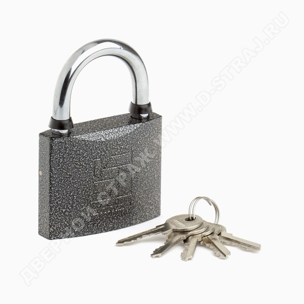 Аллюр Замок навесной HG-375C (ВС1Ч-375) полимер 5 ключей #172262
