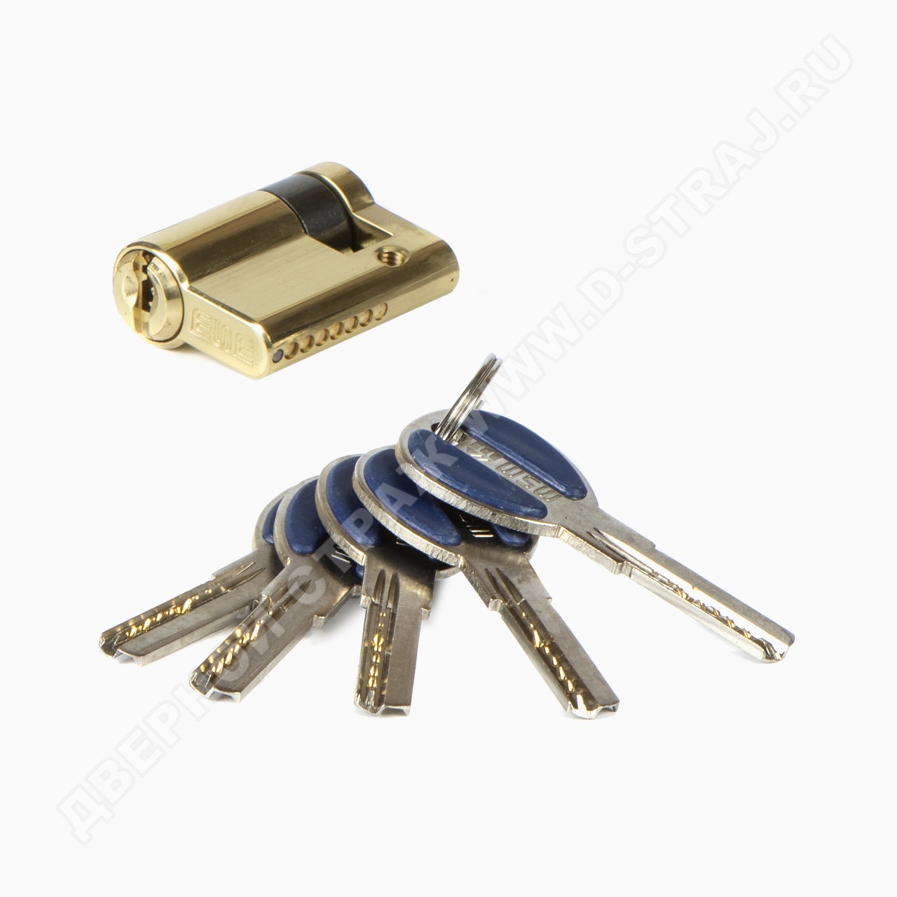 MSM Цилиндр перф. ключ-ключ , C 40 mm (30/10) PB #170892