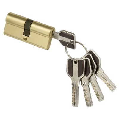 MSM Цилиндр перф. ключ-ключ , C 70 mm PB #227573