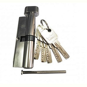 DORMA Цилиндровый механизм CBR-1 100 (50х50В) ключ/вертушка, никель