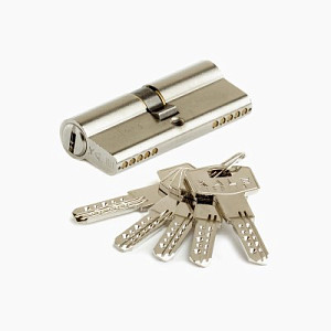 Kale Механизм цилиндровый 164 BN/62 (26+10+26) мм (никель) ключ/ключ #226477