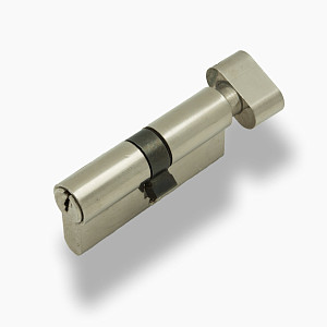 CK 5160 RF Цилиндровый механизм 60 мм, ключ/вертушка (хром) #235453