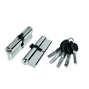 Цилиндр алюмин А80РС (ключ/ключ, хром) TURDUS #232044