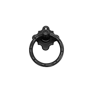 Ручка-кольцо РК-80 мод.4 (чёрный) #232523