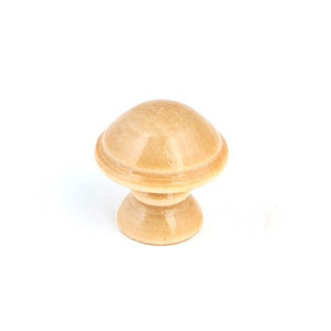 Ручка-кнопка мебельная гриб светлая (дерево) #233300